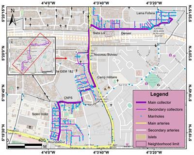 Assessment of solid and liquid wastes management and health impacts along the failed sewerage systems in capital cities of African countries: case of Abidjan, Côte d'Ivoire